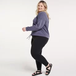 Plus Size FLX Affirmation High-Waisted 7/8 Ankle Leggings -Flx 4657051 ALT5