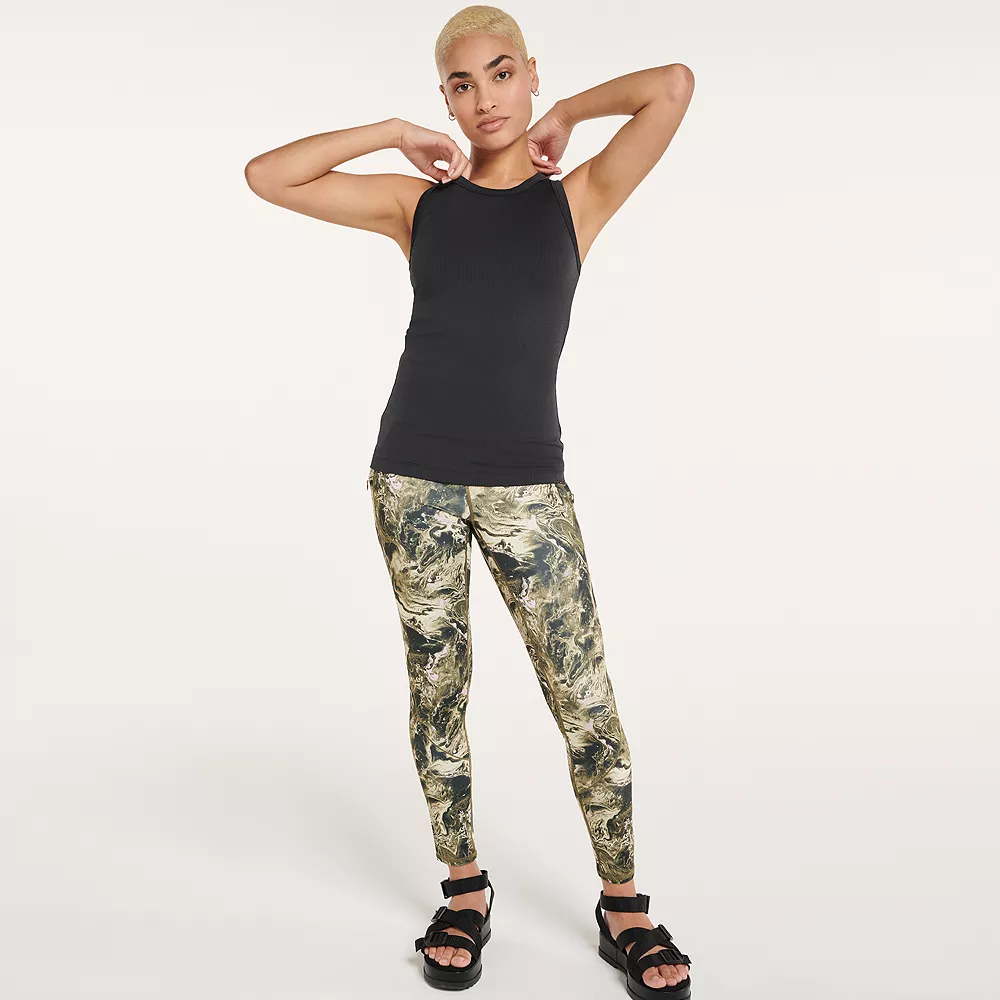 Women's FLX Balance Ribbed Fitted Tank 4 Women's FLX Balance Ribbed Fitted Tank - Image 4