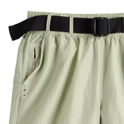 Women's FLX Buckle-Front Twill Woven Shorts 8 Women's FLX Buckle-Front Twill Woven Shorts -Flx 5494540 ALT4