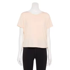 Women's FLX Cinched-Side Keyhole Back Tee