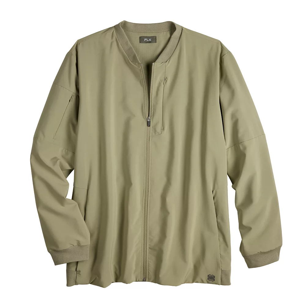 Big & Tall FLX Packable Bomber Jacket 4 Big & Tall FLX Packable Bomber Jacket - Image 4