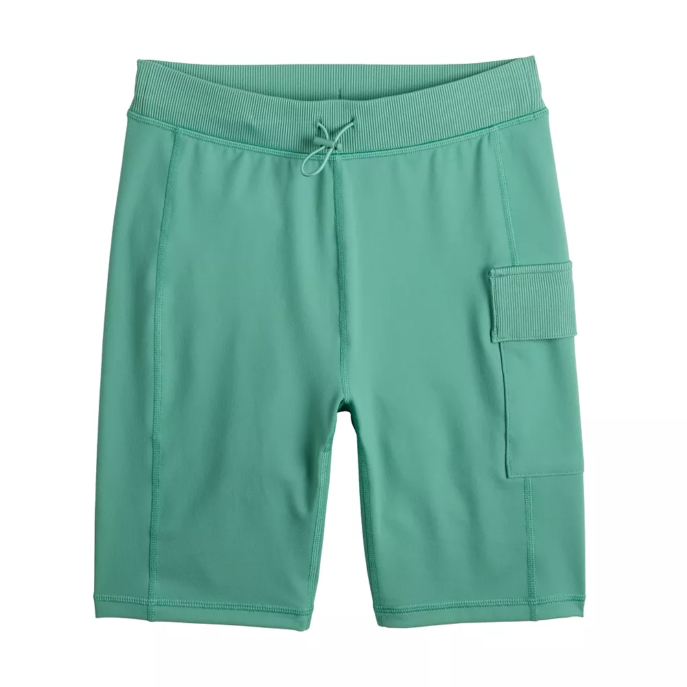 Women's FLX Bungee High-Waisted Bike Shorts 3 Women's FLX Bungee High-Waisted Bike Shorts - Image 3