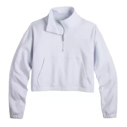 Women's FLX Embrace Quarter-Zip French Terry Sweatshirt -Flx 5580829 ALT2
