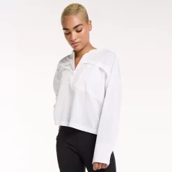 Women's FLX Woven Popover Top