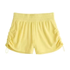 Women's FLX High-Waisted Terry Cloth Shorts -Flx 5581092 ALT2