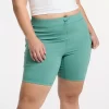 Plus Size FLX Bungee High-Waisted Bike Shorts