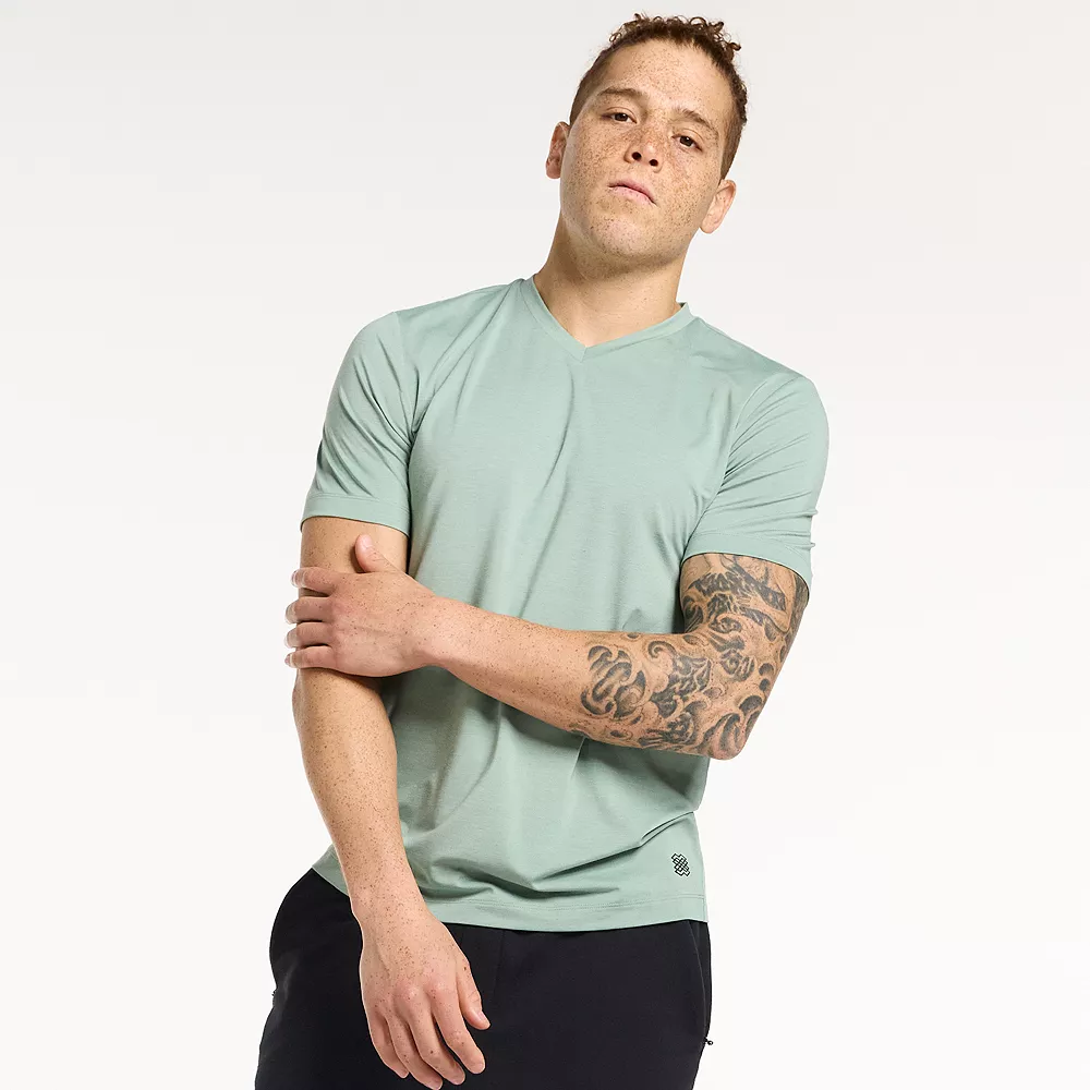 Men's FLX 3-Pack Dynamic Comfort V-Neck Tee Set 4 Men's FLX 3-Pack Dynamic Comfort V-Neck Tee Set - Image 4