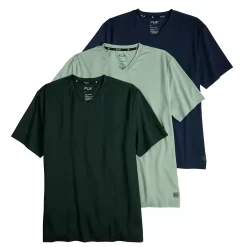 Men's FLX 3-Pack Dynamic Comfort V-Neck Tee Set