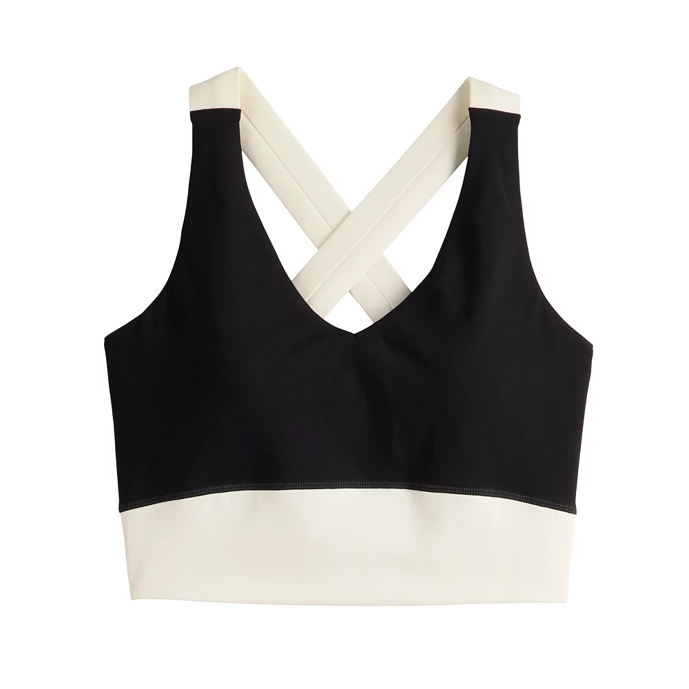 Women's FLX Affirmation Crop Tank With Built-In Bra 3 Women's FLX Affirmation Crop Tank With Built-In Bra - Image 3