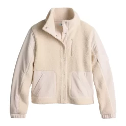 Women's FLX Boucle Mixed-Media Jacket -Flx 5665622 ALT2