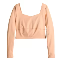 Women's FLX Affirmation Sweetheart Neckline Crop Top -Flx 5665623 ALT2