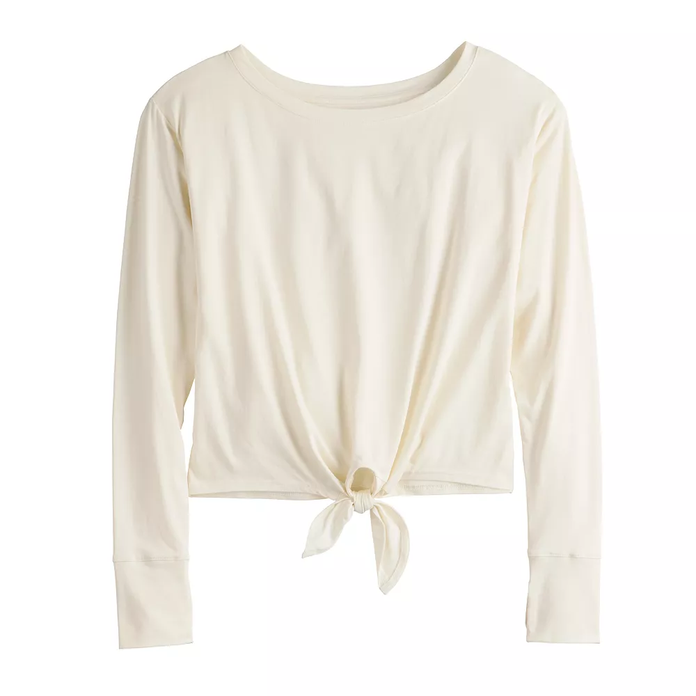 Women's FLX Knot-Front Top 3 Women's FLX Knot-Front Top - Image 3