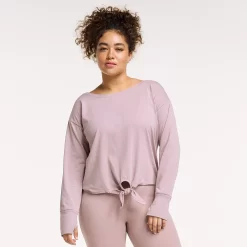 Women's FLX Knot-Front Top