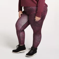Plus Size FLX Ascent High-Waisted 7/8 Ankle Leggings