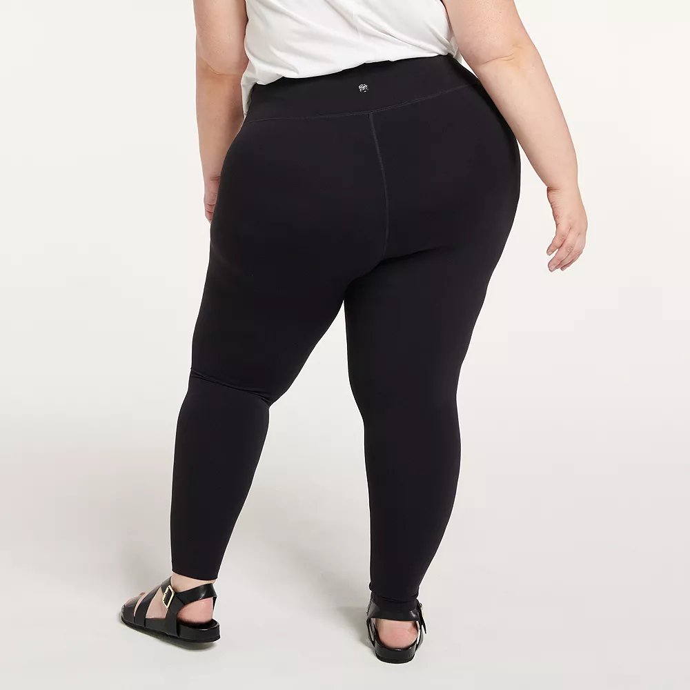 Plus Size FLX Affirmation High-Waisted 7/8 Ankle Leggings 2 Plus Size FLX Affirmation High-Waisted 7/8 Ankle Leggings - Image 2