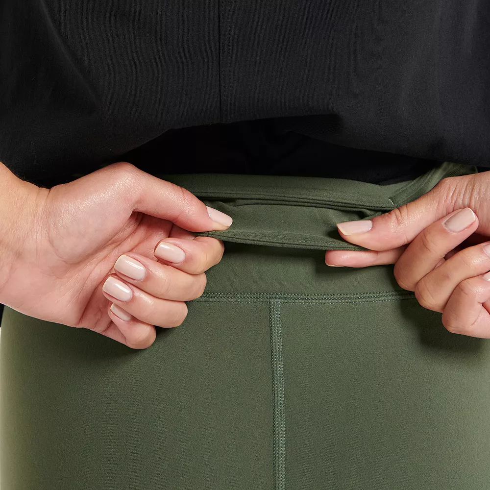 Plus Size FLX Affirmation High-Waisted 7/8 Ankle Leggings 4 Plus Size FLX Affirmation High-Waisted 7/8 Ankle Leggings - Image 4