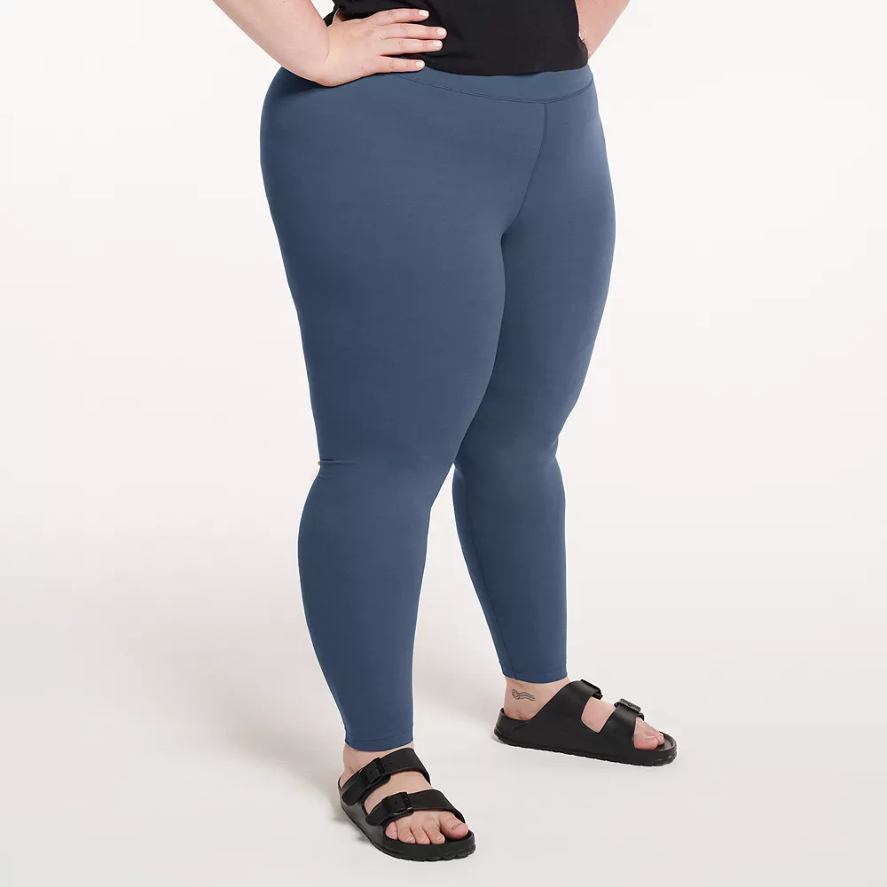 Plus Size FLX Affirmation High-Waisted 7/8 Ankle Leggings 1 Plus Size FLX Affirmation High-Waisted 7/8 Ankle Leggings